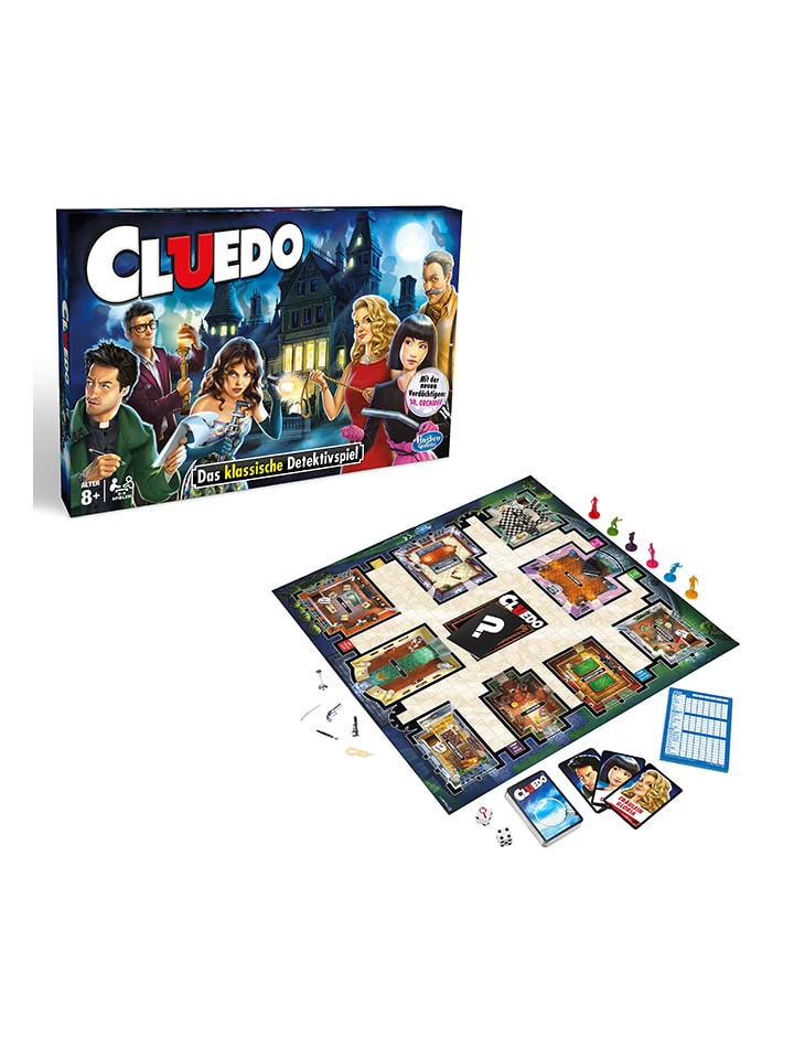 Hasbro Brettspiel "Cluedo" - Ab 8 Jahren 3 Hasbro Brettspiel "Cluedo" - Ab 8 Jahren