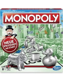 Hasbro Brettspiel "Monopoly Classic" - Ab 8 Jahren