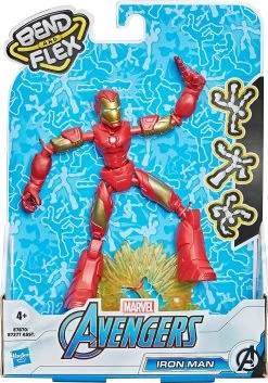 Hasbro Marvel Avengers Bend And Flex Iron Man -Hasbro hasbro marvel avengers bend and flex iron man 7