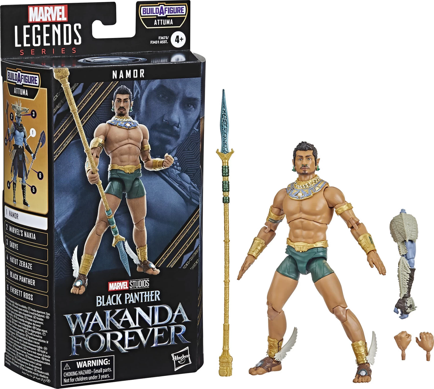 Hasbro Marvel Legends Series Namor 3 Hasbro Marvel Legends Series Namor