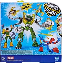 Hasbro Marvel Spider-Man Bend And Flex Spider-Man Vs. Ock-Bot, 15 Cm Große Spider-... -Hasbro hasbro marvel spider man bend and flex spider man vs ock bot 15 cm grosse spider 2