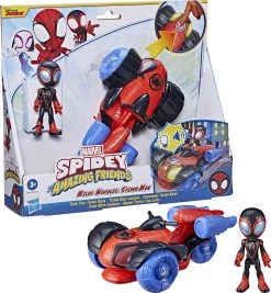 Hasbro Marvel Spidey And His Amazing Friends Leuchtender Techno-Racer