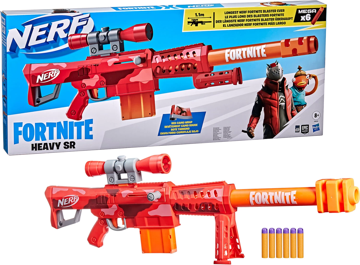 Hasbro Nerf Fortnite Heavy SR 3 Hasbro Nerf Fortnite Heavy SR
