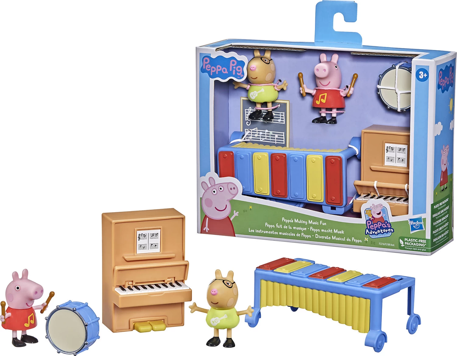 Hasbro Peppa Pig Peppa`s Adventures Peppa Macht Musik, Vorschulspielzeug Mit...