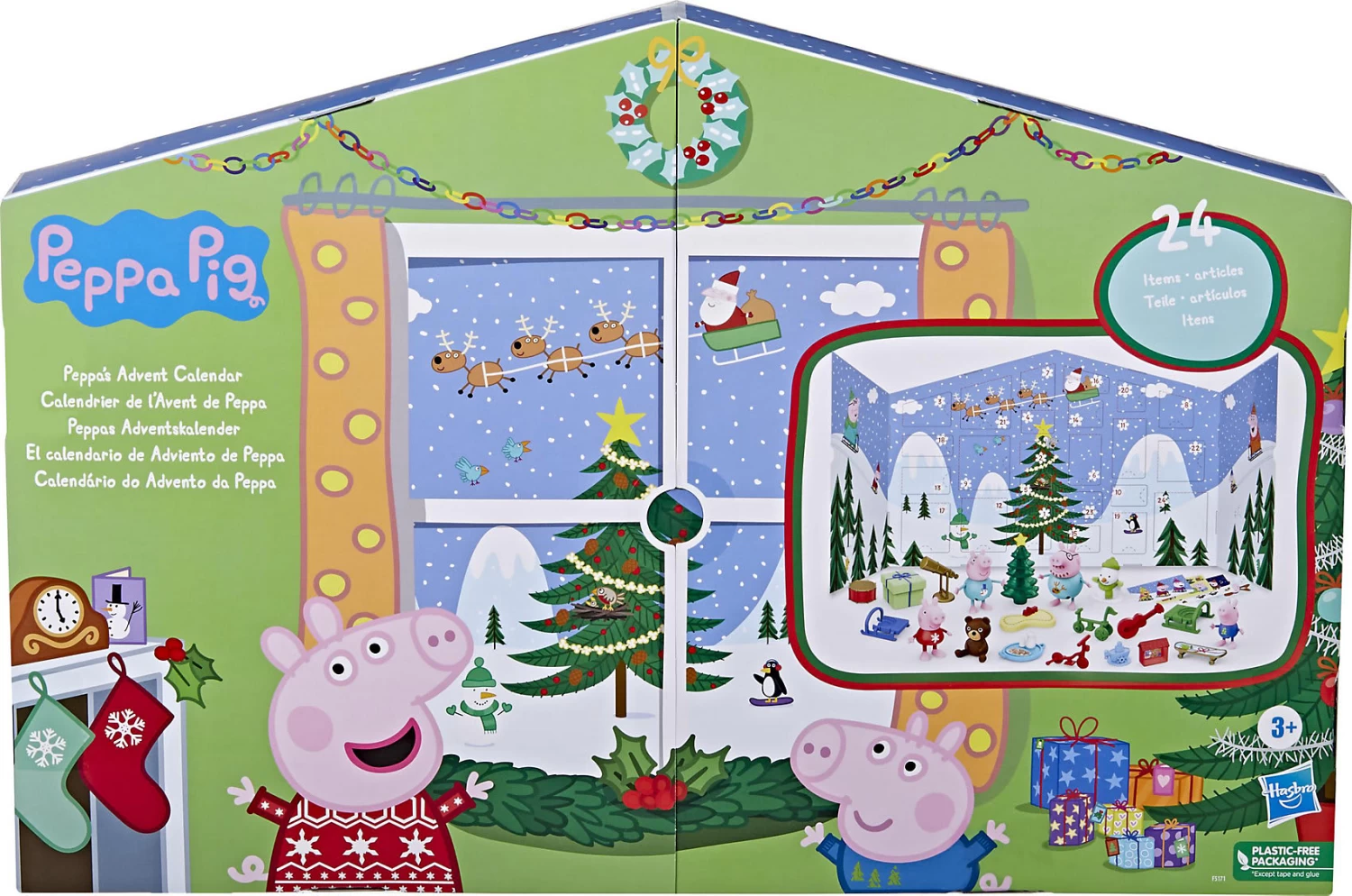 Hasbro Peppas Adventskalender 4 Hasbro Peppas Adventskalender – Bild 2
