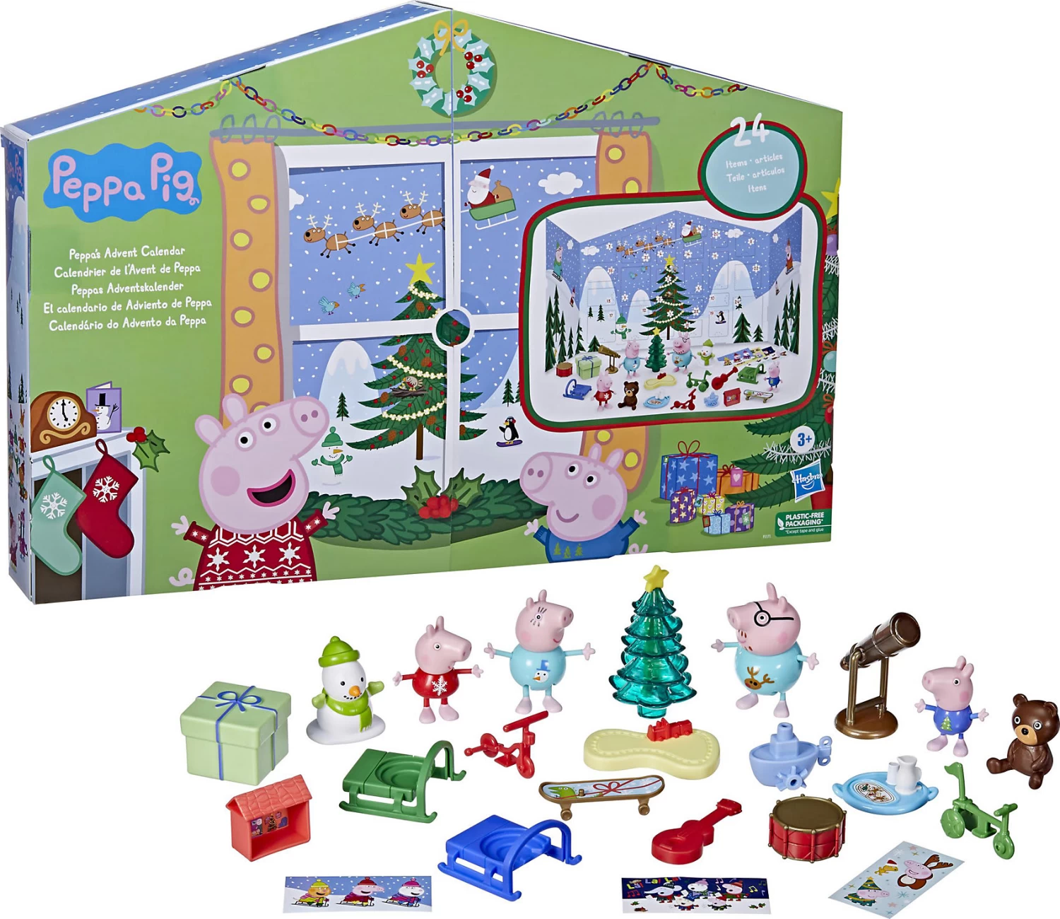 Hasbro Peppas Adventskalender 3 Hasbro Peppas Adventskalender