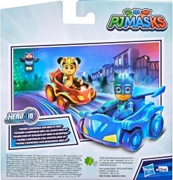 Hasbro PJ Masks Catboy Vs An Yu Fahrzeuge Battle-Pack Vorschulspielzeug, Fahrzeug... -Hasbro hasbro pj masks catboy vs an yu fahrzeuge battle pack vorschulspielzeug fahrzeug 4