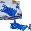 Hasbro PJ Masks Luxus-Fahrzeug, Katzenflitzer Mit Super-Katzen-Streifen Und...