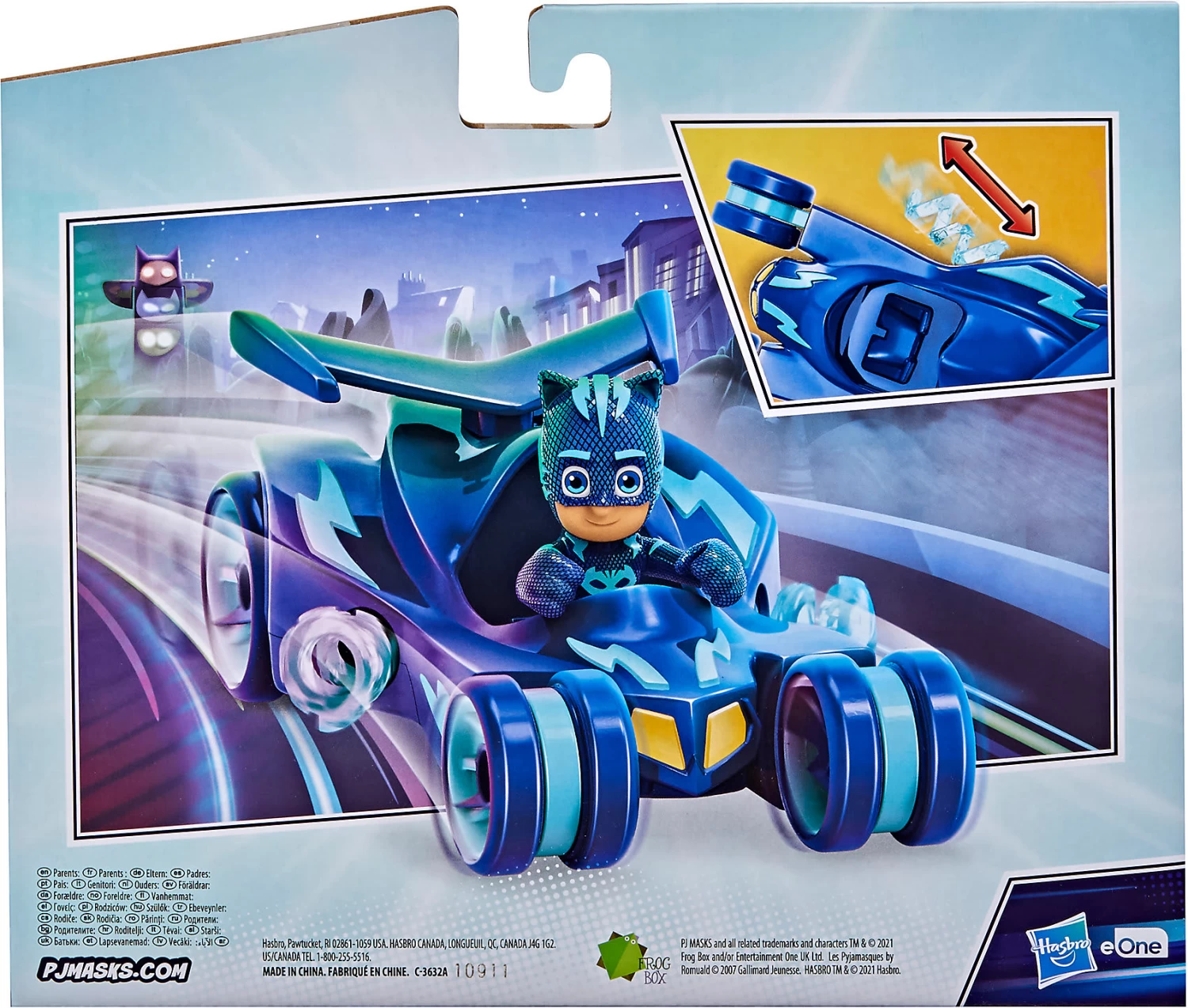 Hasbro PJ Masks Luxus-Fahrzeug, Katzenflitzer Mit Super-Katzen-Streifen Und... 7 Hasbro PJ Masks Luxus-Fahrzeug, Katzenflitzer Mit Super-Katzen-Streifen Und... – Bild 5