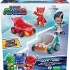 Hasbro PJ Masks Owlette Vs Romeo Fahrzeug Und Action-Figurenset, Battle-Pack,...