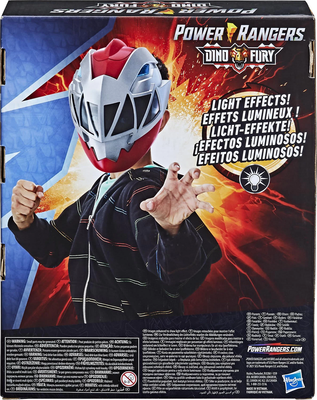 Hasbro Power Rangers Dino Fury Roter Ranger Elektronische Maske 8 Hasbro Power Rangers Dino Fury Roter Ranger Elektronische Maske – Bild 6